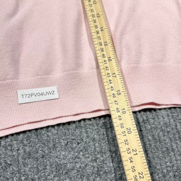 Arden B Sweater Women's Large Pink Coquette Bow Legally Blond 21x29 - Picture 8 of 8